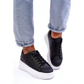 Women's Classic Sports Shoes Black and White 1