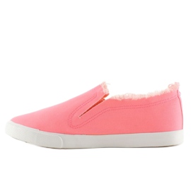 Jeans sneakers colorful sole BL65 Pink 1