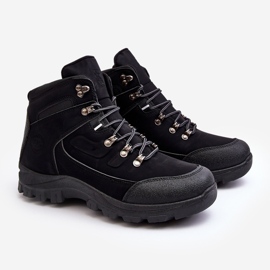 PE1 Men's Black Dysasha Insulated Trekking Shoes 1