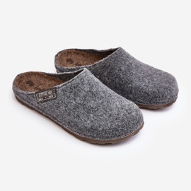 Men's Home Shoes Slippers Inblu CR000015 Gray grey 1
