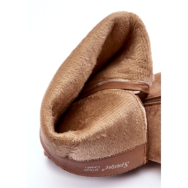 Seastar Dark beige Suede High Heel Boots by Kilrenita 4