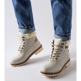 Gray insulated Montalbino boots grey 1