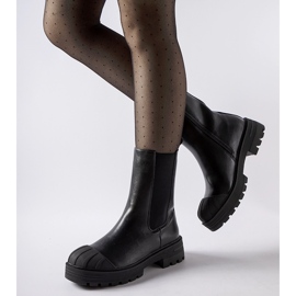 Inna Black classic insulated Porcigatone boots 1 Inna Black classic insulated Porcigatone boots 1