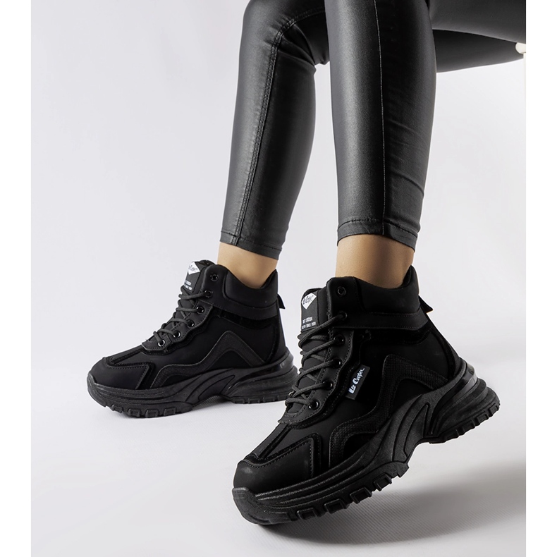 Black Lee Cooper LCJ-23-44-1976L boots 1