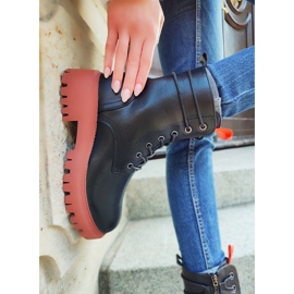 Women's black workers with a colorful addition 1