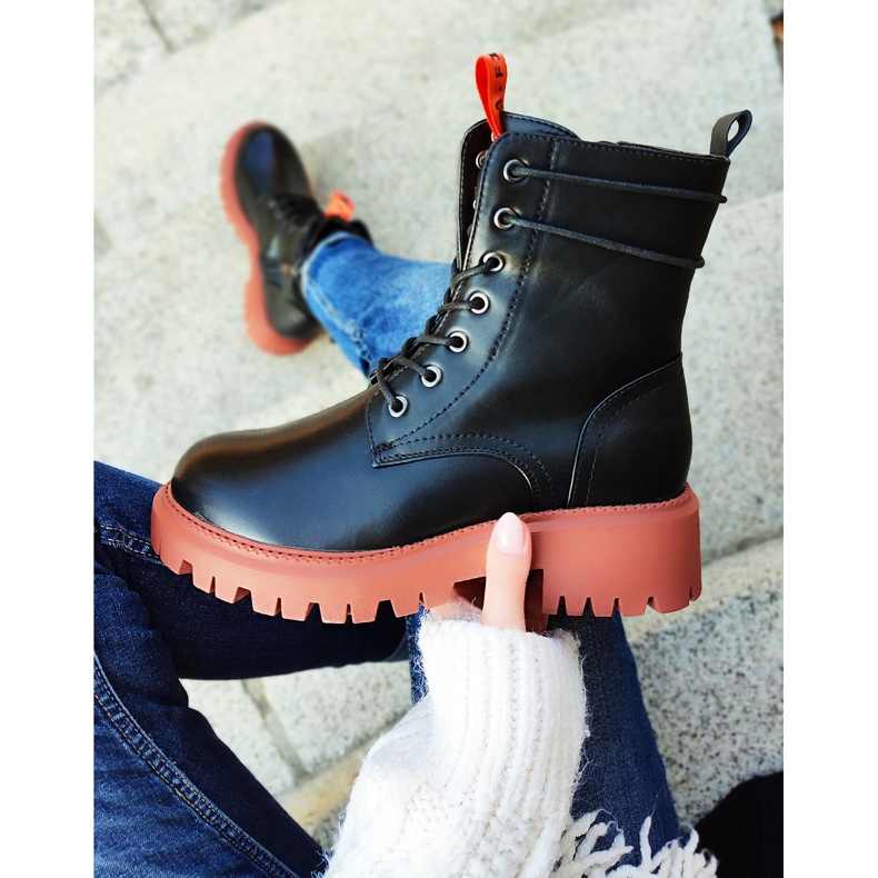 Women's black workers with a colorful addition 2