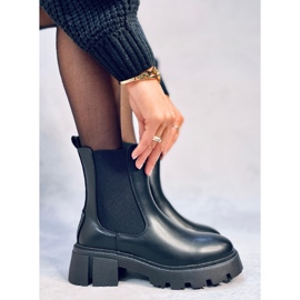 High-top Chelsea boots from Rumer Black 2