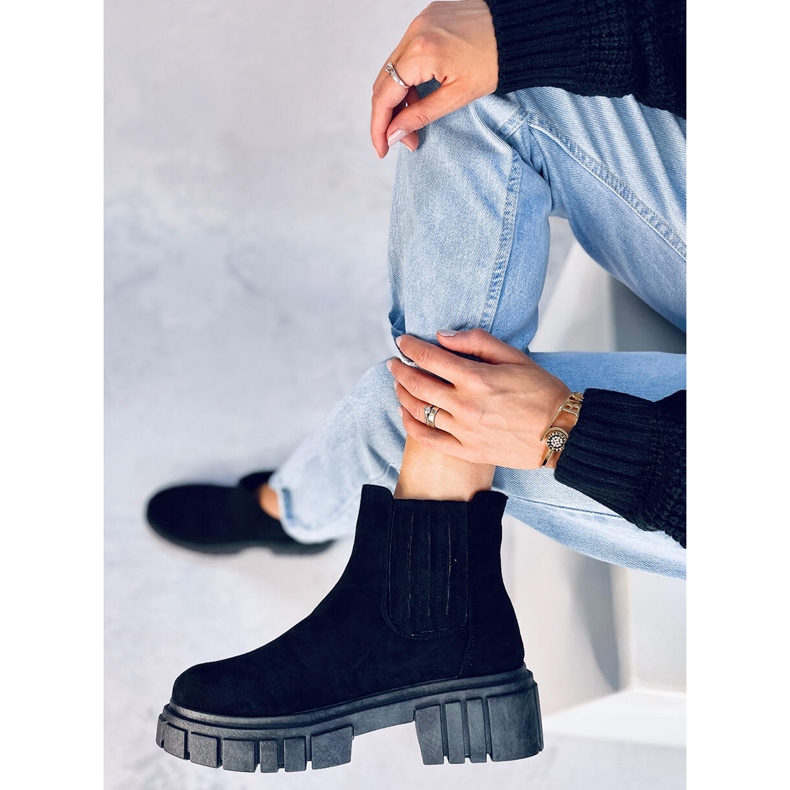 Leigh Black women's Jodhpur boots 1