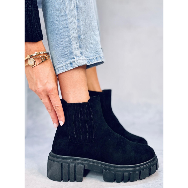 Leigh Black women's Jodhpur boots 2