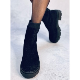 Roanna Black sock boots 1