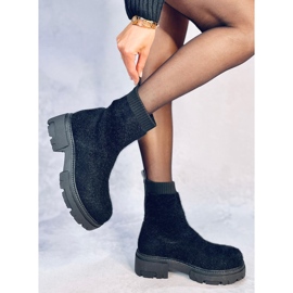 Roanna Black sock boots 2