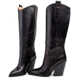 Marco Shoes Black women boots Marco 1399K cowboy boots 2 Marco Shoes Black women boots Marco 1399K cowboy boots 2