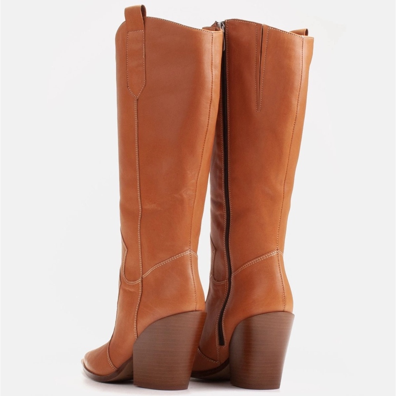 Marco Shoes Marco 1399K brown boots for women cowboy boots 1 Marco Shoes Marco 1399K brown boots for women cowboy boots 1