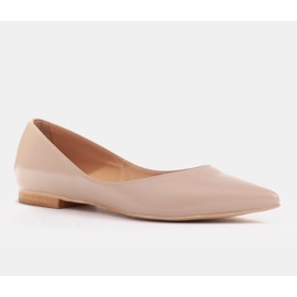Marco Shoes Women's ballerinas with low sides beige 1