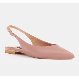Marco Shoes Powder pink sandals 1