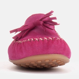 Marco Shoes Purple Suede Loafer Ballerina 1979P-770-1 violet pink 1