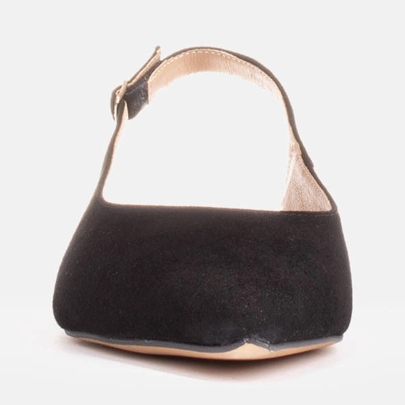 Marco Shoes Black natural suede sandals 2 Marco Shoes Black natural suede sandals 2