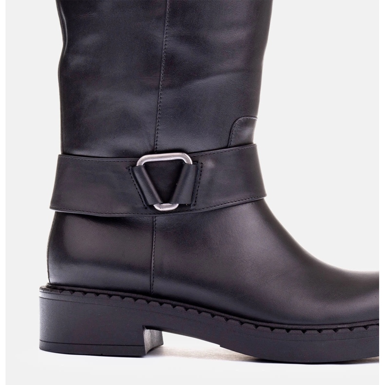 Marco Shoes Boots with a wider upper black 1