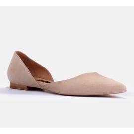 Marco Shoes Subtle ballerinas beige 1