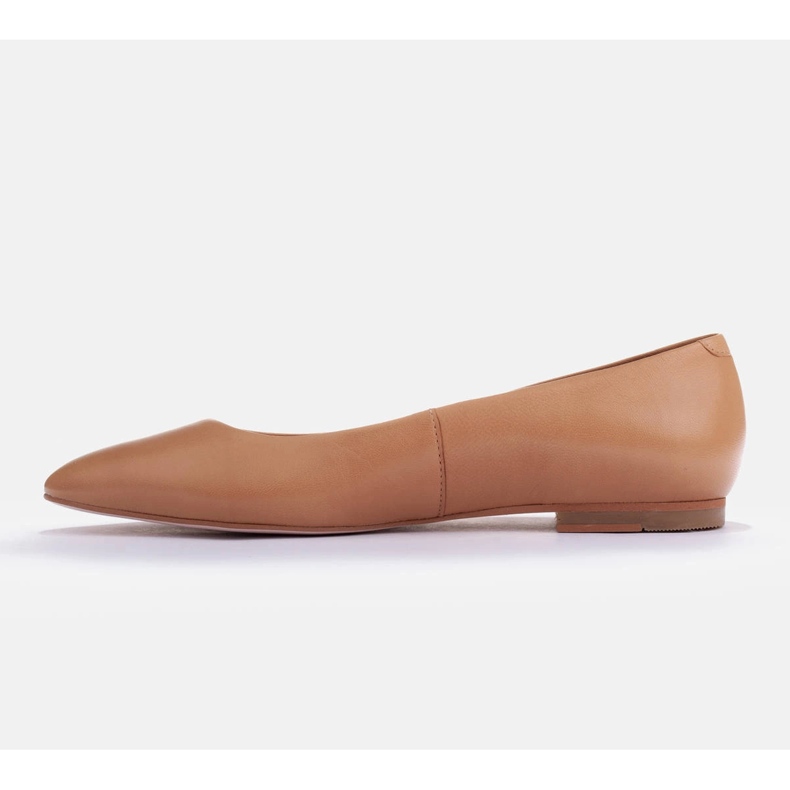 Marco Shoes Soft leather ballerinas brown 2