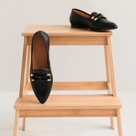 Marco Shoes Embellished loafers black 1