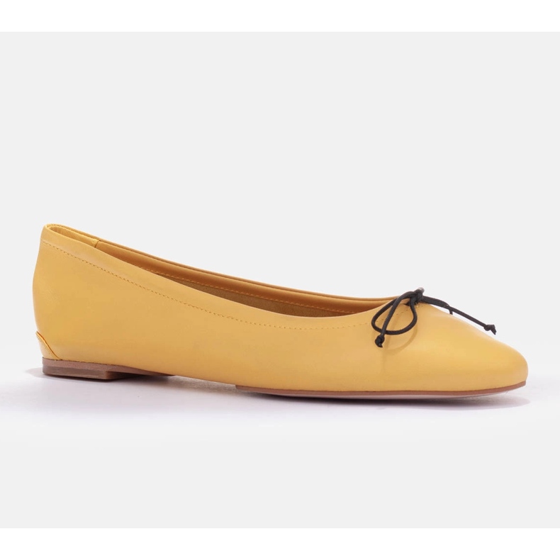 Marco Shoes Passo ballet shoes yellow 1 Marco Shoes Passo ballet shoes yellow 1