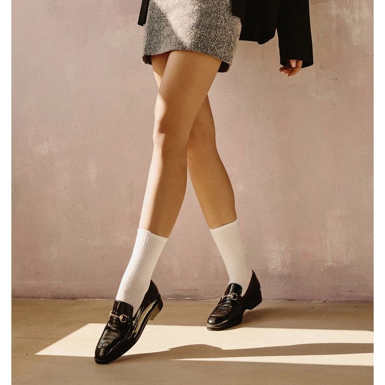 Marco Shoes Polished loafers black 1