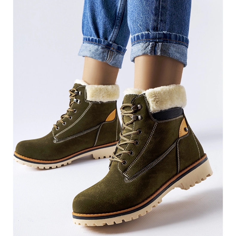 Green insulated Montalbino boots 1 Green insulated Montalbino boots 1