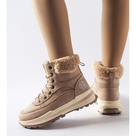 Beige boots Lee Cooper LCJ-22-44-1363L 2