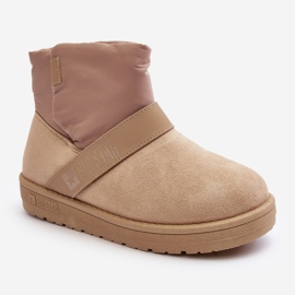 Beige Big Star Insulated Snow Boots On Platform MM274152 1