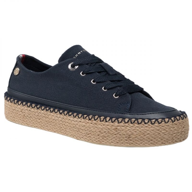 Tommy Hilfiger Rope Vulc Sneaker W FW0FW06461 shoes blue 1