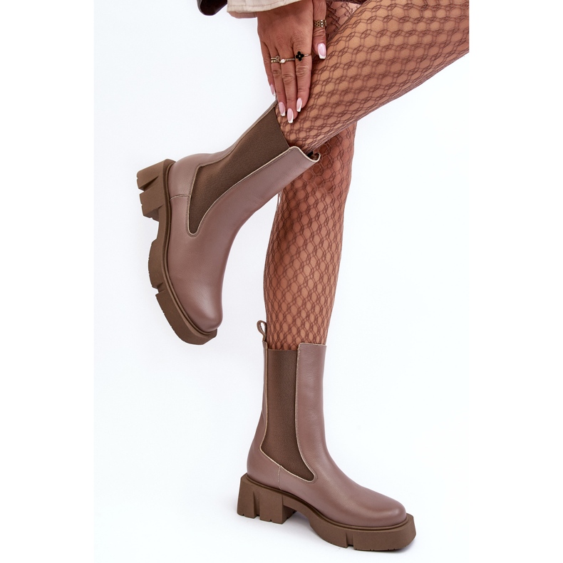 Women's Chelsea Boots 2693/230 Laura Messi Brown 1