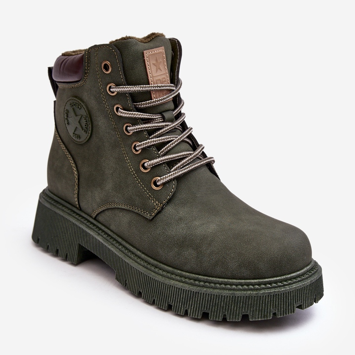 PE1 Leather Warm Ankle Boots Dark Green Felizia 1 PE1 Leather Warm Ankle Boots Dark Green Felizia 1