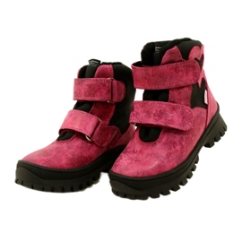 Girls' leather snow boots waterproof boots Te-Por Mazurek 1351 pink 3 Girls' leather snow boots waterproof boots Te-Por Mazurek 1351 pink 3