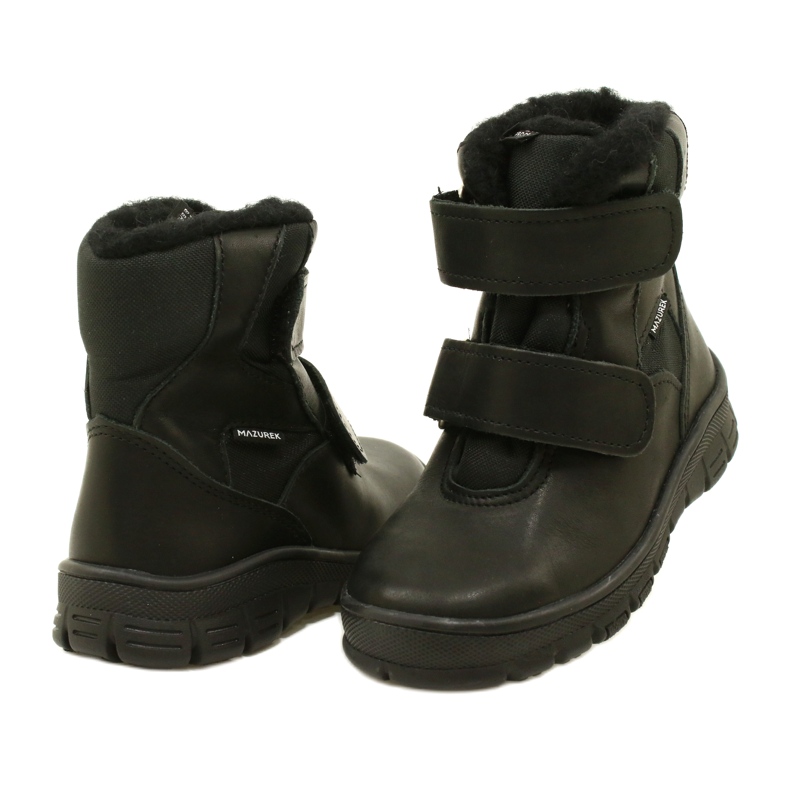 Snow boots waterproof boots Te-Por Mazurek 1351 black 4 Snow boots waterproof boots Te-Por Mazurek 1351 black 4