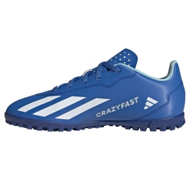 Adidas X Crazyfast.4 Tf Jr IE4067 football shoes blue 1