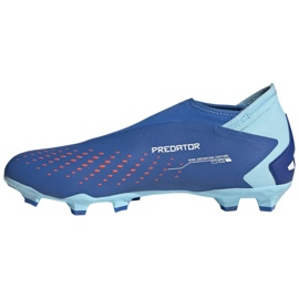 Adidas Predator Accuracy.3 Ll Fg GZ0019 football shoes blue 1