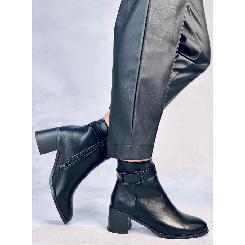 Dolores Black high-heeled boots 1 Dolores Black high-heeled boots 1