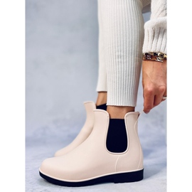 Women's galoshes Jodhpur boots Foxy Beige 1