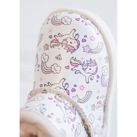 Children's Patterned Snow Boots Beige Elenet 1