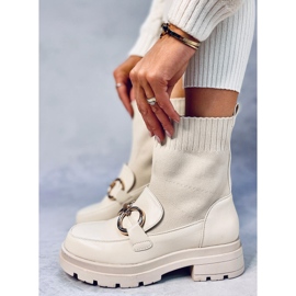 Tone Beige sock upper 1