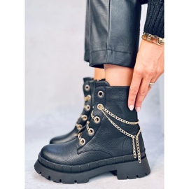 Lace-up boots from Lohan Black 1