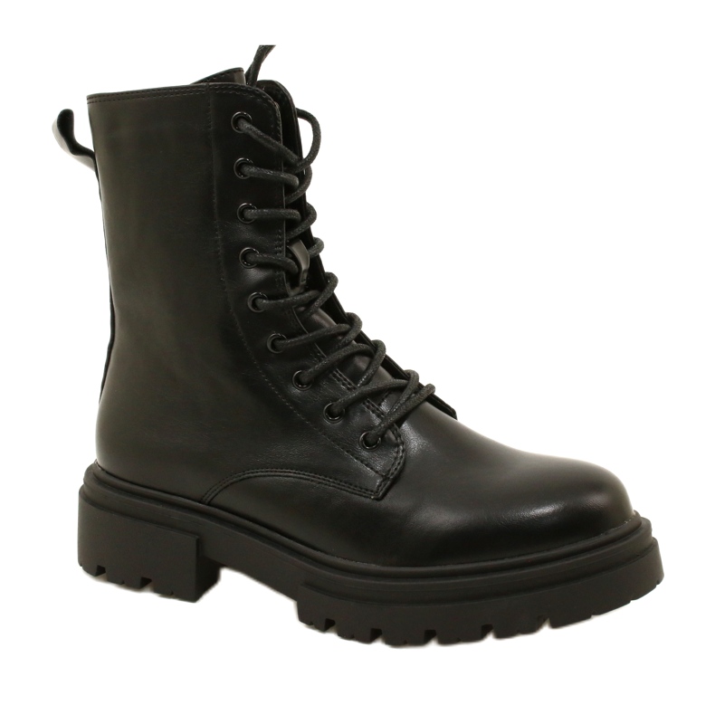 Women's boots black workers Evento 21BT35-4235 boots 3
