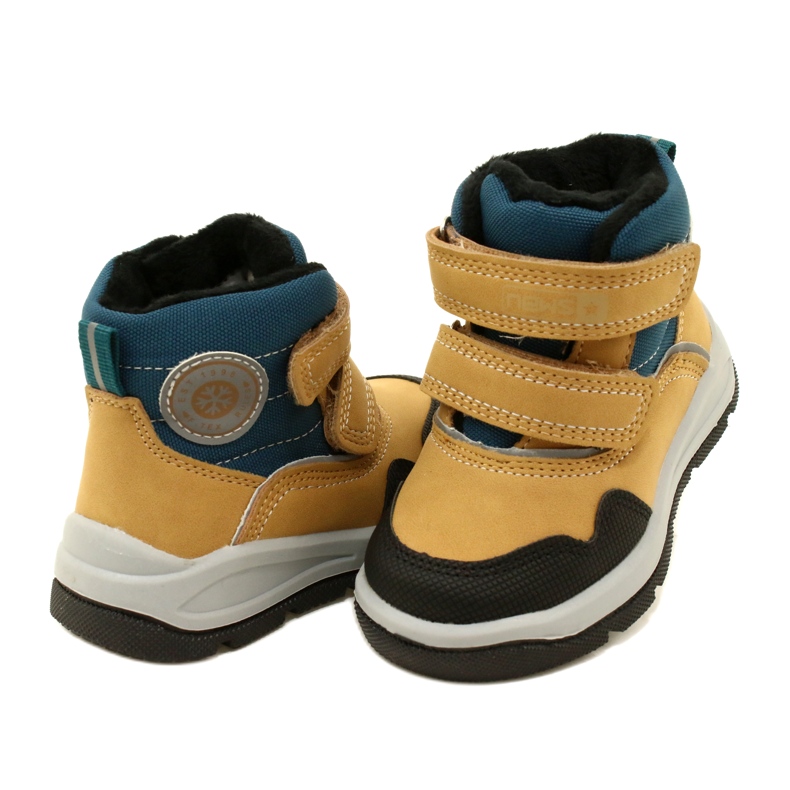 Children's boots Camel News 22Dz23-5250 yellow 3
