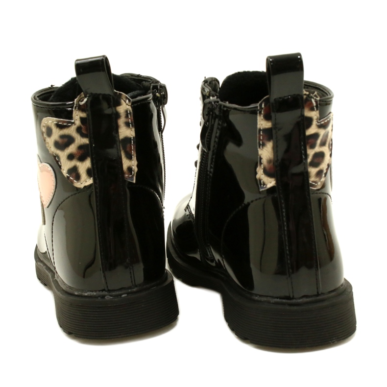 Lacquered Boots Miss 23DZ23-6599 black 6 Lacquered Boots Miss 23DZ23-6599 black 6