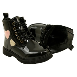 Lacquered Boots Miss 23DZ23-6599 black 4 Lacquered Boots Miss 23DZ23-6599 black 4