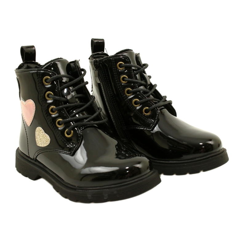 Lacquered Boots Miss 23DZ23-6599 black 5 Lacquered Boots Miss 23DZ23-6599 black 5
