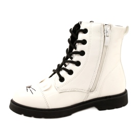 Girls lacquered boots Miss 21Dz23-4309 white 1 Girls lacquered boots Miss 21Dz23-4309 white 1