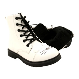 Girls lacquered boots Miss 21Dz23-4309 white 4 Girls lacquered boots Miss 21Dz23-4309 white 4