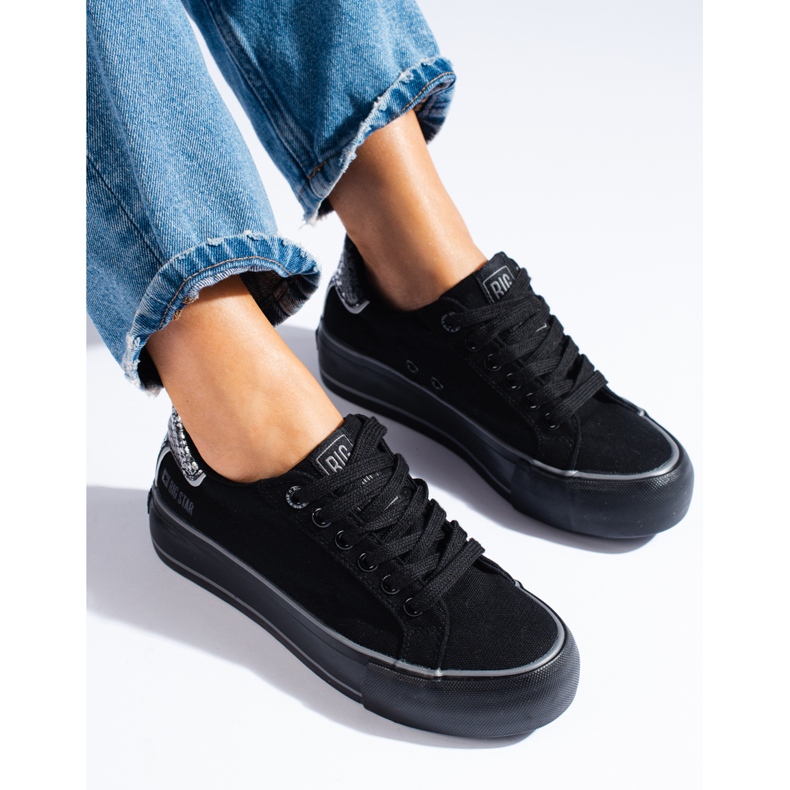 Women's Big Star KK274036 sneakers black 1 Women's Big Star KK274036 sneakers black 1